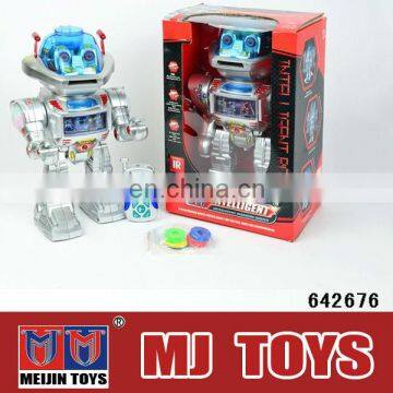 Popular Walking rc Fighting Robot Toy Musical MINI rc Robot TOY 4 CH Remote Control Robot photo-5