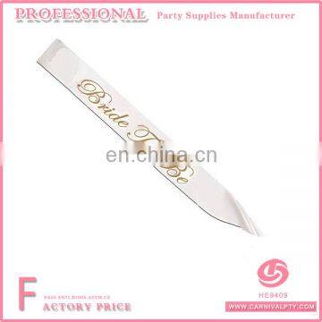 Nymph Code Bride To Be Satin Sash Bridal Sash Wedding Decorative Signs Accessories