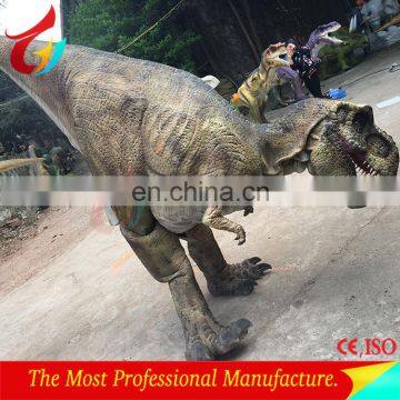 Realistic walking dinosaur animatronic costume