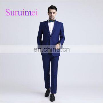 blue men suits 2017 and pants new arrivals for men formal occasion cheap price in China