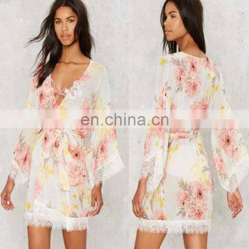 2016 Print Light Sexy Cover Up Beach Wear