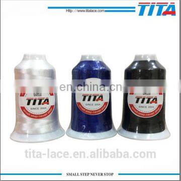 Stock 4000 5000m 120D/2 polyester embroidery thread for computerized machine