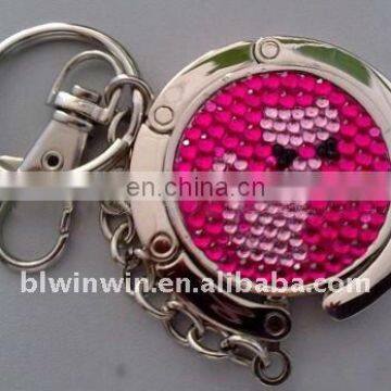 crystal purse hanger for promotion