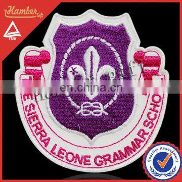 Elegant Jamboree Badge Embroidery Polyester patch
