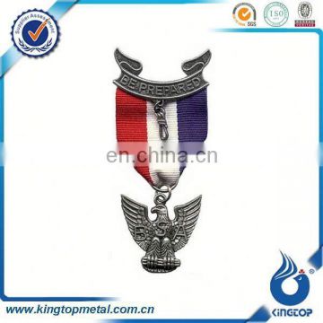 zinc alloy national flag badge