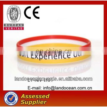 Luminous silicone bracelet