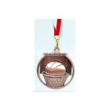 Shinning Logo embossed Blank Gold medal