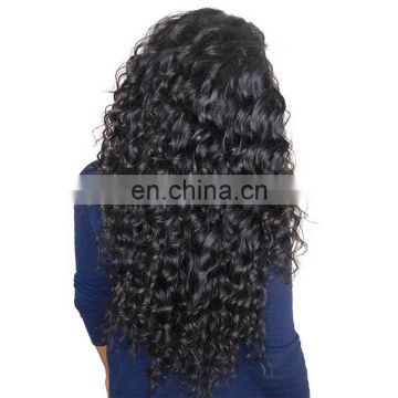 100% remy hair extension Deep wave unprocessed virgin indian hair