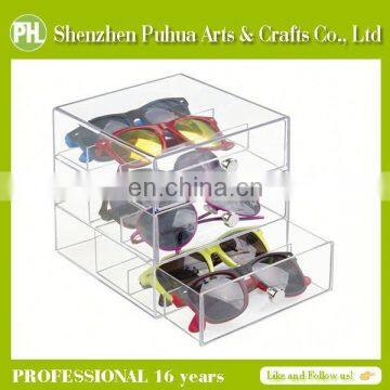 Cheap Perspex Optical Display Tray, Eyewear Glasses Transparent Display
