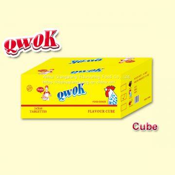 Mix Seasoning 10g Halal Chicken Poulet Bouillon Cube Stock Cube photo-3