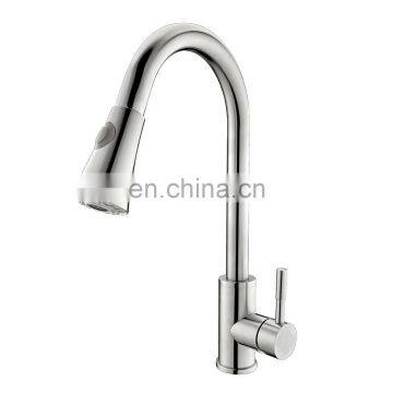 Ecofriendly SUS material kitchen sink faucet pull out mixer tap