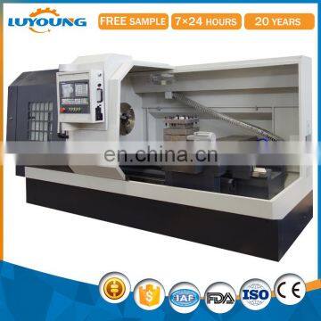 CK6180 Heavy Duty Horizontal Flat Bed Type Cnc Lathe Machine From China With Servo Motor photo-3