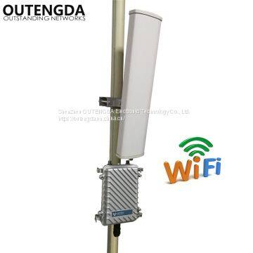 Long Range 400meters Wifi Transmitter Extender 2.4GHz 300Mbs Wireless Router Outdoor AP WiFi Hotspot Base Station with 14dbi ANT