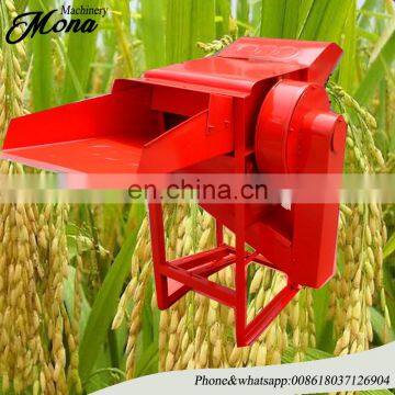 movable mini mungbean wheat paddy rice thresher in stock