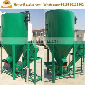 Automatic Animal Feed Crusher and Mixer Hammer Mill Feed Grinder Mixing Machine
