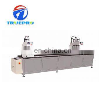 Two head welding PVC window making machine