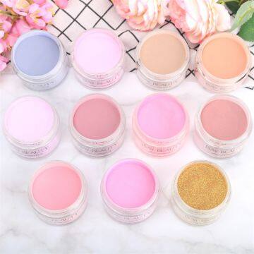 Popular Color Nail Dipping Glue Acrylic Powder Dipping Private Brand Thermo Dip Powder photo-3