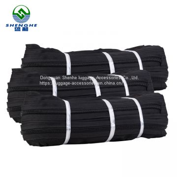 hot selling luggage 5 10# replacement parts Twill weave plastic nylon zipper