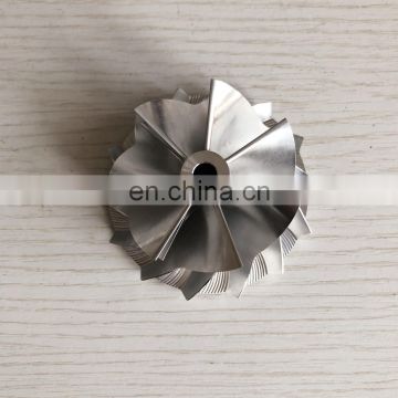 TD05H 20G reverse 52.56/68.01mm 7+7 blades 49179-43400 high performance Turbo milling/aluminum 2618/billet compressor wheel