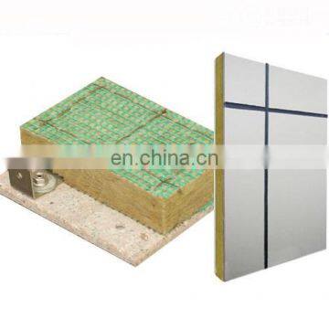 Hot sell fireproof rock wool integrated thermal insulation board