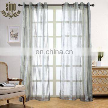 Special Designs Stripe ready made voile curtains