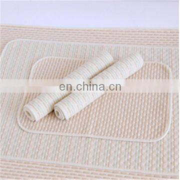 Tex-Cel OEM Bamboo Printed Changing Pad Covers with 100% Organic Cotton Cooling Fabric