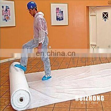 White Sticky Adhesive Backed Carpet Felt photo-7