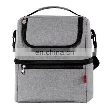 Hot Sell Insulated Lunch Cooler Bag Family Outdoor Picnic Food Storage Bag Mom Maternity Milk Bottle Storage Bag