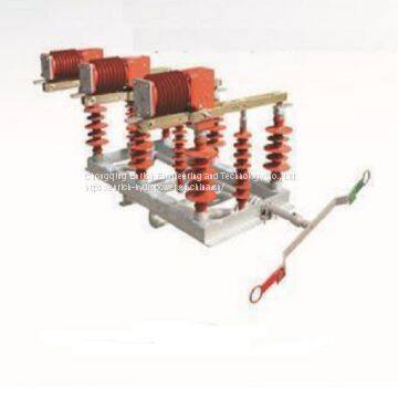 Indoor Outdoor AC High-Voltage Motorized Operation Pole Mounted Sf6 Gas Insulated Load Break Switch LBS Lbs With Controller and Module Rubber Bushing Rmu Use photo-4