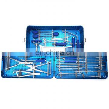 Hot Sale Spinal Bone Surgery Pedicle Screw System Instrument Set for Spine Instruments Orthopedic Surgical Implants Surgery