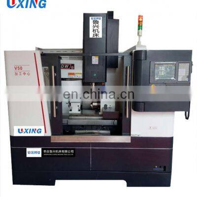 Small size high precision vertical 3 axis cnc milling machine V50