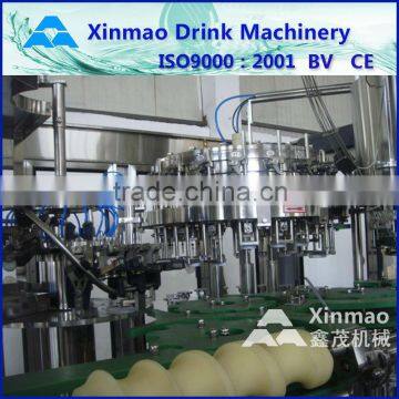 Automatic carbonated beverage processing machine