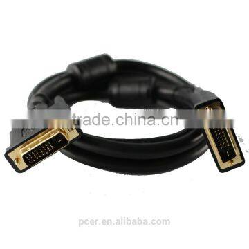 GOOD COMPATIBILITY PCER 24+1 MALE TO MALE DVI CABLE FOR COMPUTER/TV Quality Choice photo-3