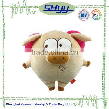 Cute Round Shape Pig Plush Toy Stuffed Pig Toy