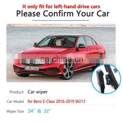 for Mercedes Benz E-Class E Class W213 S213 2016 2017 2018 2019 Car Wiper Blades Windscreen Windshield Wipers Car Accessories