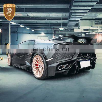 Vors Style Auto Modified Body Kit Parts Carbon Fiber Rear Bumper For Lam-borghini Hu-racan LP610- LP580