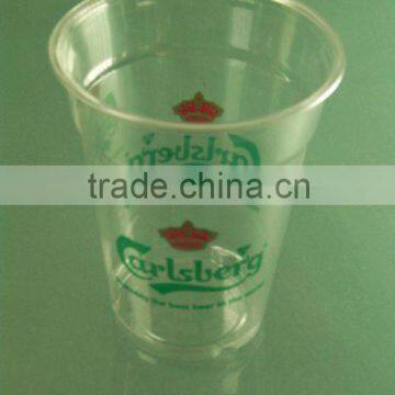 Printed disposable beverage cup, customized logo cups, cold beverage cups, take away cup