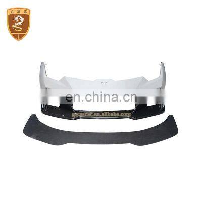 Vors Style Car Front Bumper For Huracan LP580 LP610 High Quality Half Carbon Material