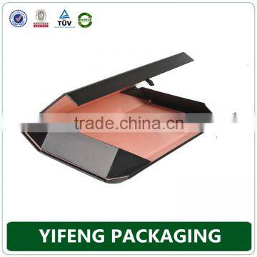 Customize Logo Foldable Matte Black Cardboard Box For Wholelsale photo-5