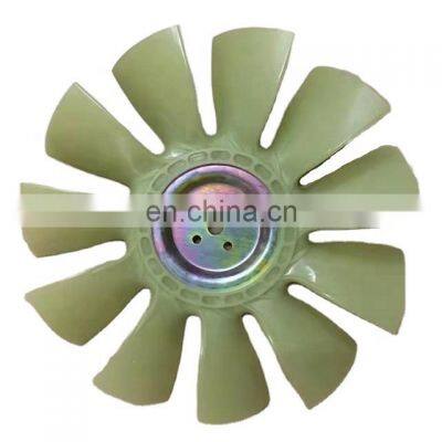 Excavator diesel engine parts fan for 4BG1 cooling Fan blade 11 blades