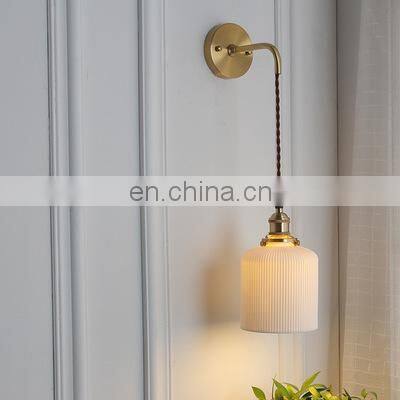 Wall Lamp Decorative Led Simple Bedroom Bedside Lamps Modern Living Room Hotel Wall Lamps