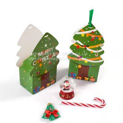 Handmade Giftbox Package Custom Christmas Snow Globe photo-4
