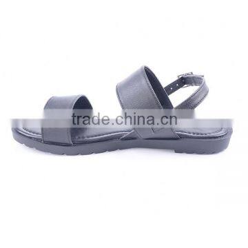 Fashionable Latest Style Hot Sale Ladies Slippers Shoes and Comfort Flat Buckle Strap Sandals photo-4