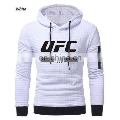 Manufacturer wholesale fashion trend men's casual sports sweater custom LOGO plus size pullover