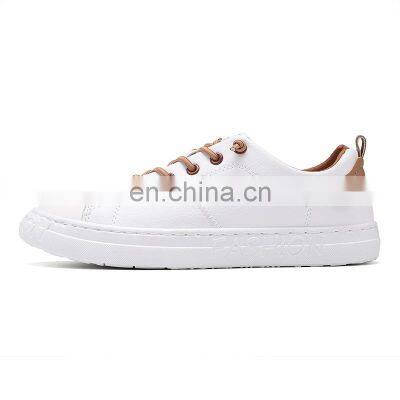 01 summer new student low-top shoes Korean style trend all-match leather board breathable casual shoes