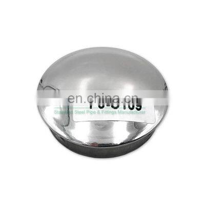 Hot Sale Price Of Decorative Stair Railing Round Pipe Stair Handrail Stainless Steel End Cap photo-4