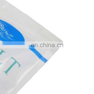 Food Grade Plastic Zip Lock Stand Up Pouch Salt Packaging Bag Daypack Reusable Zipper Bag