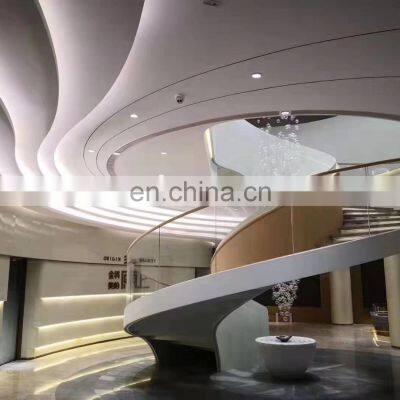 High Quality Best Selling Glass Spiral Stair/led Step Wooden Staircase photo-4