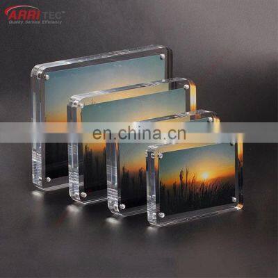 Thickness Frameless Picture Frame Magnetic Acrylic Photo Frames Wholesale photo-2