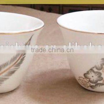 Arabic Porcelain Cawa Cup Cheap Price